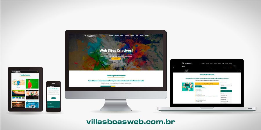 Os poderosos web sites responsivos